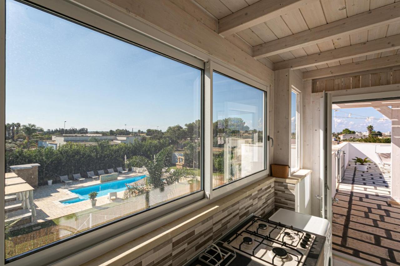 Resort Almaredamarra Con Piscina E Idromassaggio Sul Mare トッレ・サン・ジョヴァンニ・ウジェント エクステリア 写真